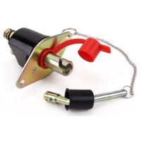 Выключатель массы 12V универсальный с пластиковым ключом ALSA - 05DK0102