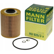 Фильтр масляный BMW MANN - HU926/3X OX187D/OX68D
