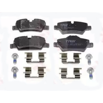 Колодки тормозные MINI Cooper (13-) задние (4шт.) TRW - GDB2088 34216871299