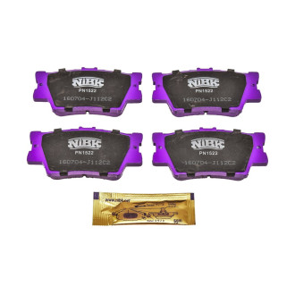 Колодки тормозные TOYOTA Camry (V30),Avalon (05-07) передние (4шт.) NIBK - PN1480 GDB7677 04465-33350/04465-08030