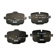 Колодки тормозные задние TEXTAR - 2529201