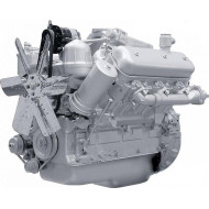 Двигатель ЯМЗ-236Д-осн. (ХТЗ) без КПП и сц. (175 л.с.) с ЗИП АВТОДИЗЕЛЬ - 236Д-1000186