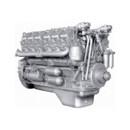 Двигатель ЯМЗ-240НМ2 (БелАЗ) без КПП и сц., с инд. ГБЦ (500 л.с.) с ЗИП АВТОДИЗЕЛЬ - 240НМ2-1000186