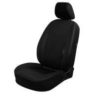 Авточехлы SKODA Octavia A7 (12-) экокожа с подлокотником черные PANDORA-A - OCTAVIA A7 AMB 12- BK