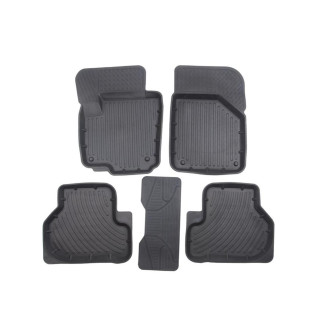 Коврик салона SKODA Octavia A5 (08-13) 3D резина черный (4 предм.) Premium SRTK - PR.SK.OCTAV.08G.02023