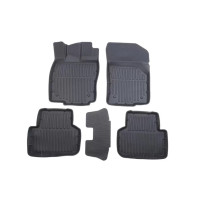 Коврик салона SKODA Octavia A7 (13-) EVA черный-черный (5 предм.) DREAMCAR - DC-000-0069305