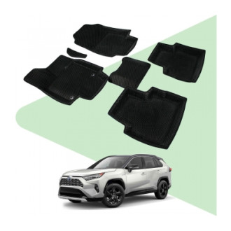 Коврик салона TOYOTA Rav 4 (XA40) (13-19) EVA черный-черный (5 предм.) DREAMCAR - DC-495-0000107