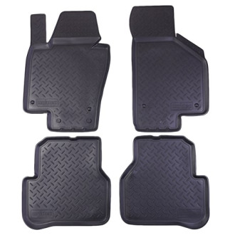 Коврик салона VW Passat B7 седан (11-) полиуретан (4 предм.) NOR - NPL-Po-95-33 Коврик салона VW Passat B7 седан (11-) полиуретан (4 предм.) NOR - NPL-Po-95-33
