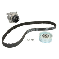 Комплект ГРМ VW AUDI A3 (96-13),A4 (94-08) SKODA Octavia (97-) (1.6) с насосом водяным GATES - KP15489XS-1 VKMC011131