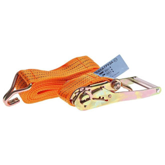 Стяжка крепления груза 4т 6м-50мм с храповиком АВТО-ТРОС - СТЯЖКА 4-6м АВТО-ТРОС