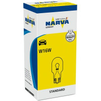 Лампа 12V W16W 16W W2.1x9.5d бесцокольная NARVA - 176313000 N-17631