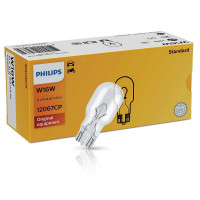 Лампа 12V W16W W2.1x9.5d бесцокольная PHILIPS - 12067CP P-12067