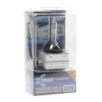 Лампа ксеноновая D1S 4300K +20% бокс Premium XENITE - 1002004