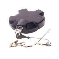 Крышка бака топливного d=80мм с ключом сбоку пластик AT - AT20778 06056/АТ-078