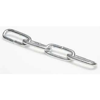 Цепь d=4мм сварная длинное звено 1м - DIN763