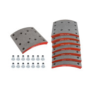 Накладка тормозной колодки VOLVO FL7,FL10 задней стандарт 410х200 (8шт.) ALLIED NIPPON - ABL0085 19071 270836/5001868089