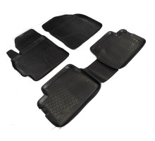 Коврик салона TOYOTA Corolla (07-12) полиуретан 4шт. ПП - PPL-10742115