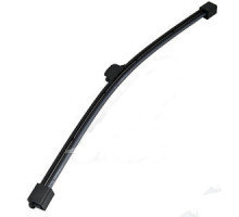 Щетка стеклоочистителя 500мм беcкаркасная (крепление крючок) Super Flat Graphit ALCA - 050000 AL-050